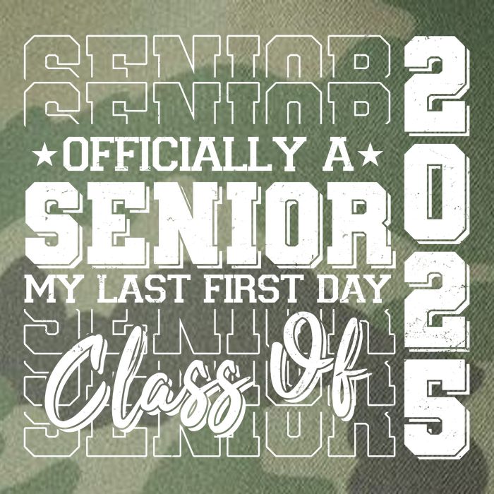 Officially A Senior My Last First Day Class Of 2025 Legacy Tie Dye Trucker Hat