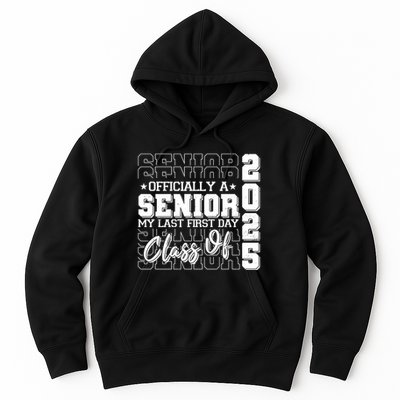 Officially A Senior My Last First Day Class Of 2025 Hoodie