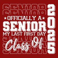 Officially A Senior My Last First Day Class Of 2025 Premium T-Shirt