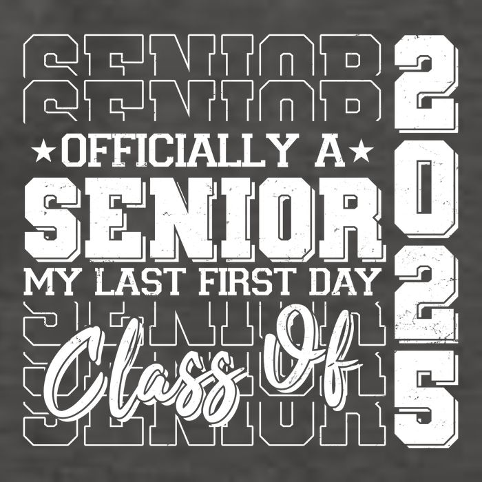 Officially A Senior My Last First Day Class Of 2025 Vector Backpack
