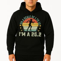 On A Scale Of 1 To 10 Im A 26.2 Marathons Finisher Running Hoodie