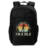 On A Scale Of 1 To 10 Im A 26.2 Marathons Finisher Running Backpack