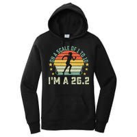 On A Scale Of 1 To 10 Im A 26.2 Marathons Finisher Running Women's Pullover Hoodie