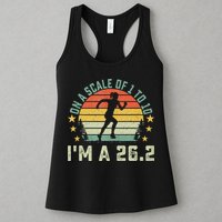 On A Scale Of 1 To 10 Im A 26.2 Marathons Finisher Running Womens Tank Top