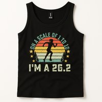 On A Scale Of 1 To 10 Im A 26.2 Marathons Finisher Running Tank Top