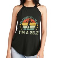 On A Scale Of 1 To 10 Im A 26.2 Marathons Finisher Running Women's Perfect Tri Rocker Tank