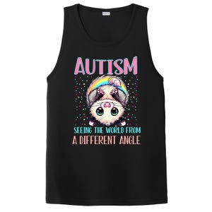 Opossum Autism Seeing World Different Angle Awareness Gift PosiCharge Competitor Tank