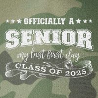 Officially A Senior My Last First Day Class Of 2025 Legacy Tie Dye Trucker Hat