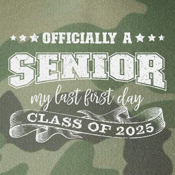 Officially A Senior My Last First Day Class Of 2025 Legacy Tie Dye Trucker Hat