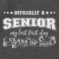 Officially A Senior My Last First Day Class Of 2025 Vector Backpack