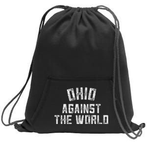 Ohio Against The Worldt Sweatshirt Cinch Pack Bag