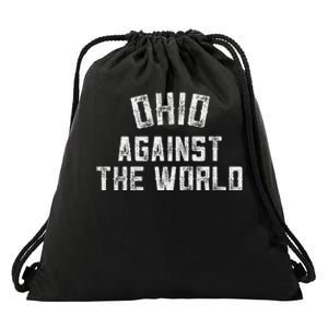 Ohio Against The Worldt Drawstring Bag