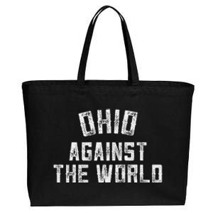 Ohio Against The Worldt Cotton Canvas Jumbo Tote