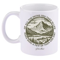 Of All The Paths You Take In Life John Muir Quote 11oz C Handle Ceramic Mug