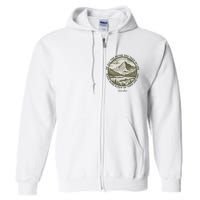 Of All The Paths You Take In Life John Muir Quote Full Zip Hoodie