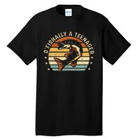 O'Fishally A Teenager 13th Birthday Fishing Fisherman Gifts Tall T-Shirt