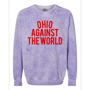 Ohio Against The World Colorblast Crewneck Sweatshirt