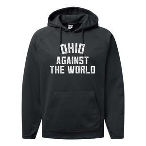 Ohio Against The World Performance Fleece Hoodie