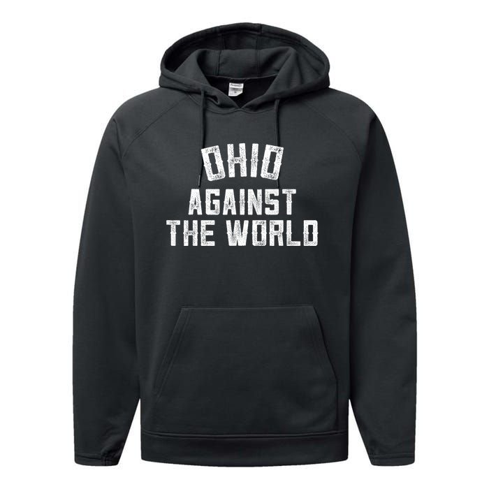 Ohio Against The World Performance Fleece Hoodie