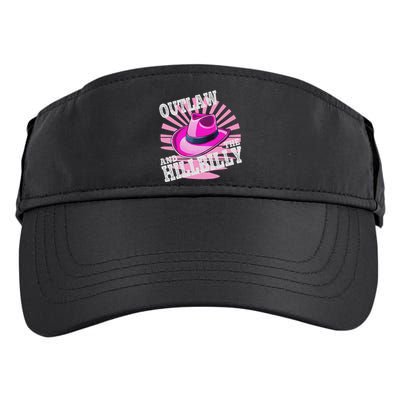 Outlaw And The Hillbilly 2024 Cowboy Adult Drive Performance Visor