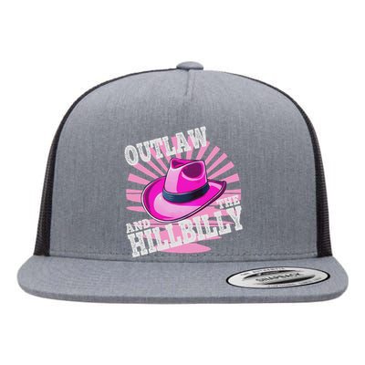 Outlaw And The Hillbilly 2024 Cowboy Flat Bill Trucker Hat