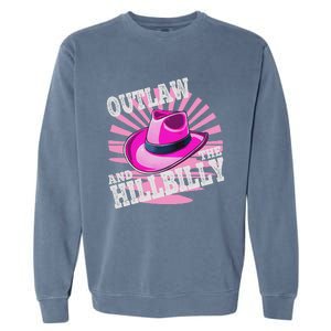 Outlaw And The Hillbilly 2024 Cowboy Garment-Dyed Sweatshirt