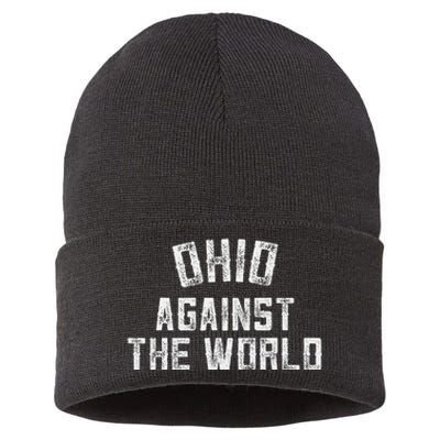 Ohio Against The World Sustainable Knit Beanie