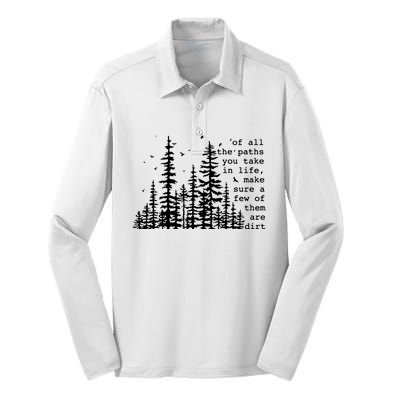 Of All The Paths You Take Silk Touch Performance Long Sleeve Polo