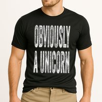 Obviously A Unicorn Funny Unicorn Squad Security Funny Performance Shirt