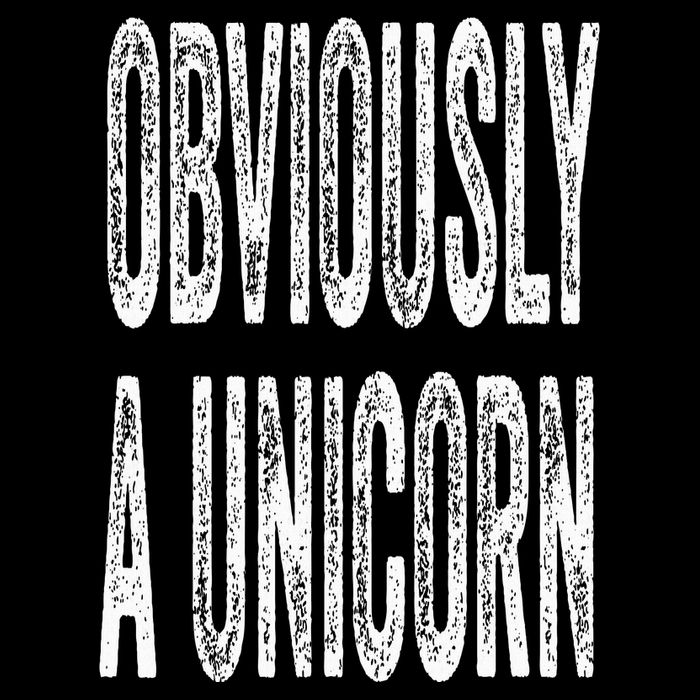 Obviously A Unicorn Funny Unicorn Squad Security Funny Backpack