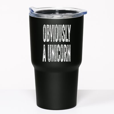 Obviously A Unicorn Funny Unicorn Squad Security Funny Tumbler