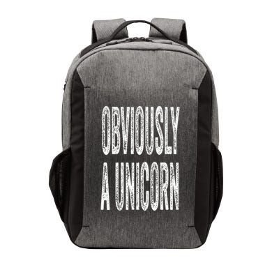 Obviously A Unicorn Funny Unicorn Squad Security Funny Vector Backpack