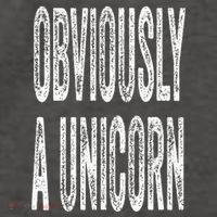 Obviously A Unicorn Funny Unicorn Squad Security Funny Vector Backpack