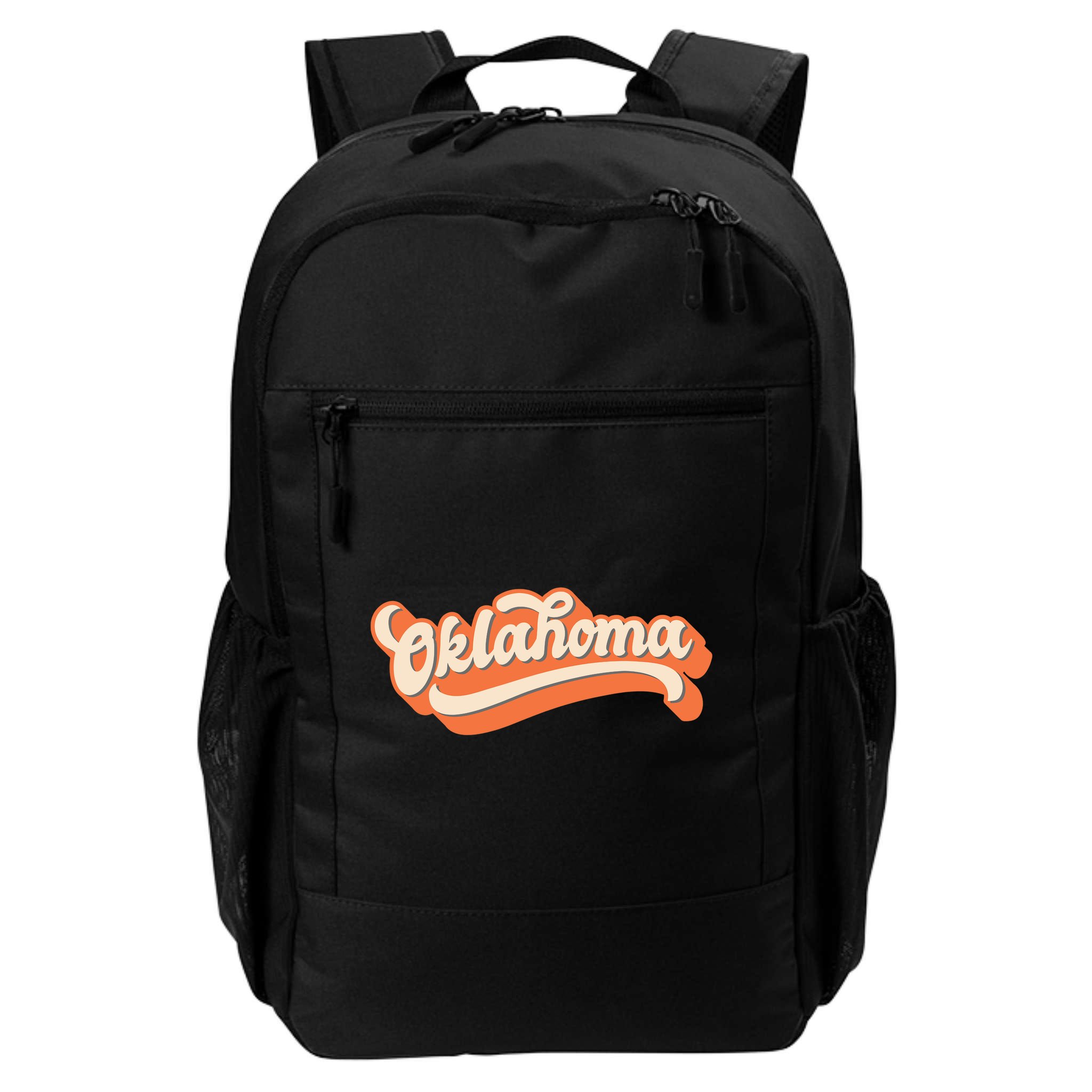 Oklahoma America USA State Retro Backpack