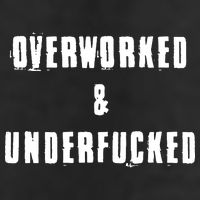 Overworked And Underfucked Funny Offensive Cool Comfort Performance Bucket Hat