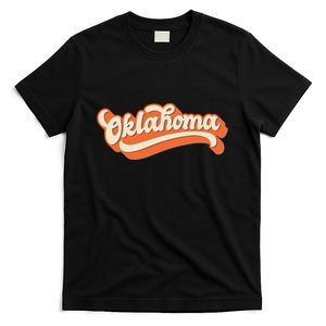 Oklahoma America Usa State Retro T-Shirt