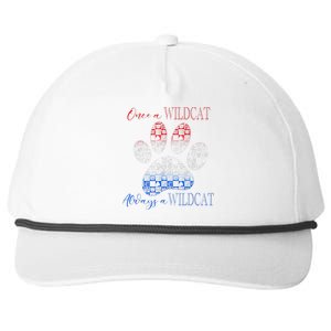 One A Wildcats Always In A Paw Print Snapback Five-Panel Rope Hat