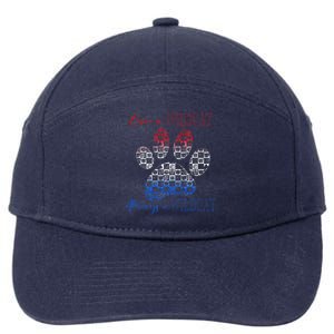 One A Wildcats Always In A Paw Print 7-Panel Snapback Hat