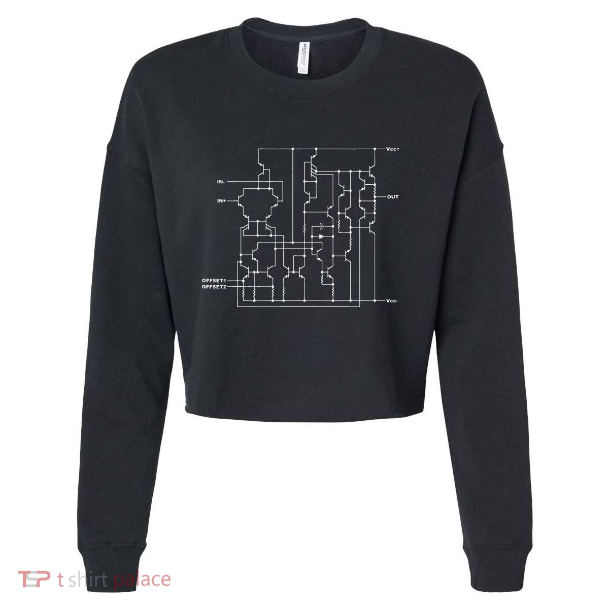 Op Amp Women Cropped Pullover Crew