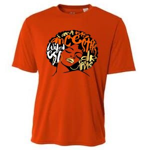 Orange Ancestors Wildest Dreams Gift Black Magic Afro Funny Gift Cooling Performance Crew T-Shirt