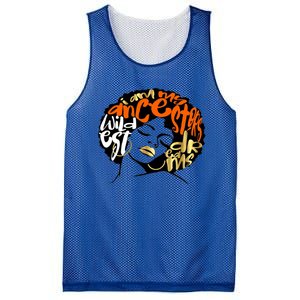 Orange Ancestors Wildest Dreams Gift Black Magic Afro Funny Gift Mesh Reversible Basketball Jersey Tank