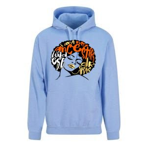 Orange Ancestors Wildest Dreams Gift Black Magic Afro Funny Gift Unisex Surf Hoodie