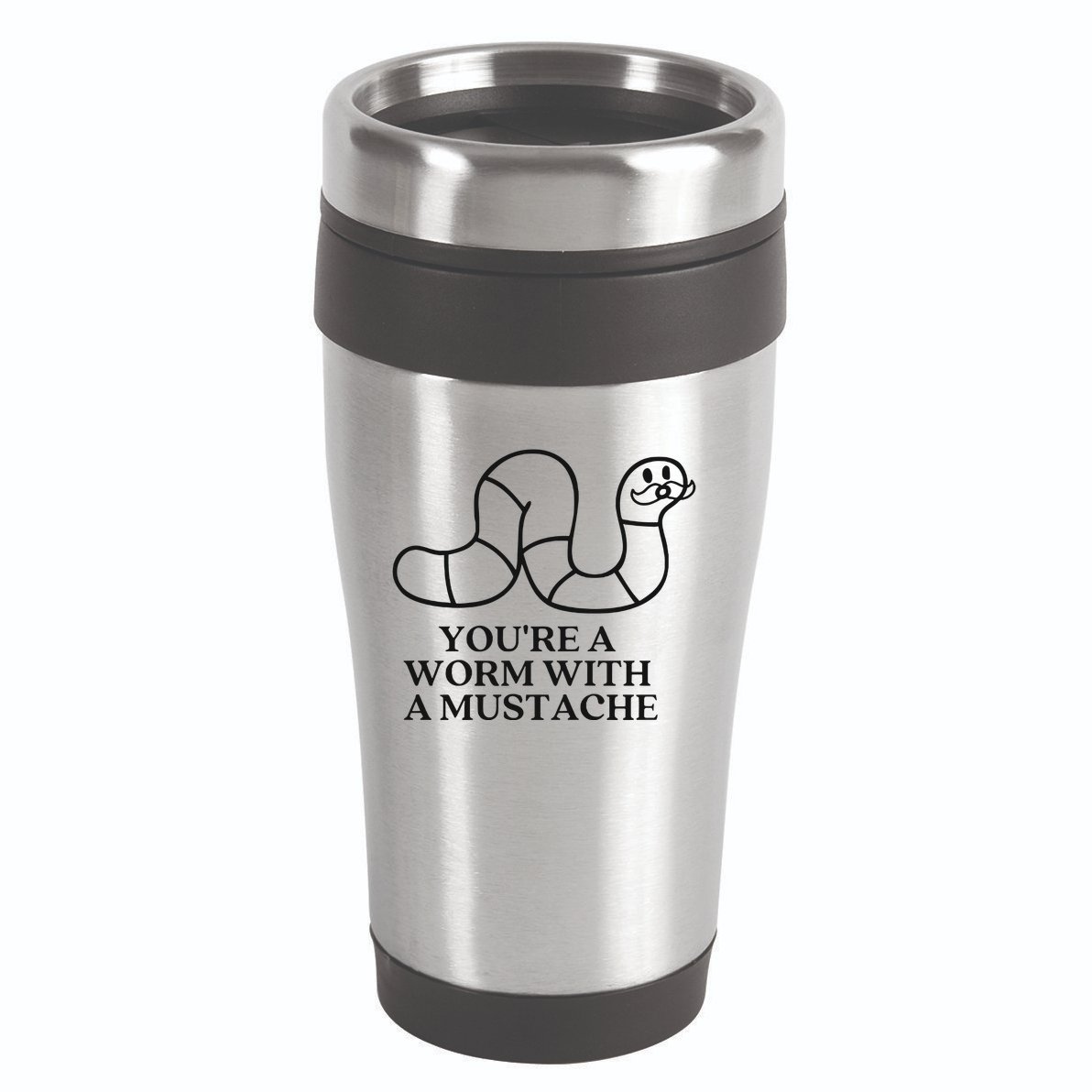Oure A Worm With A Mustache Anderpump Rules 16oz Travel Tumbler
