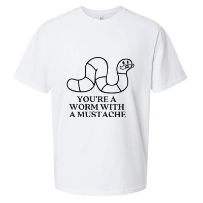 Oure A Worm With A Mustache Anderpump Rules Sueded Cloud Jersey T-Shirt
