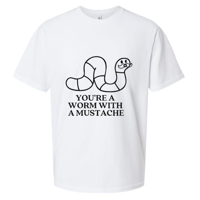 Oure A Worm With A Mustache Anderpump Rules Sueded Cloud Jersey T-Shirt