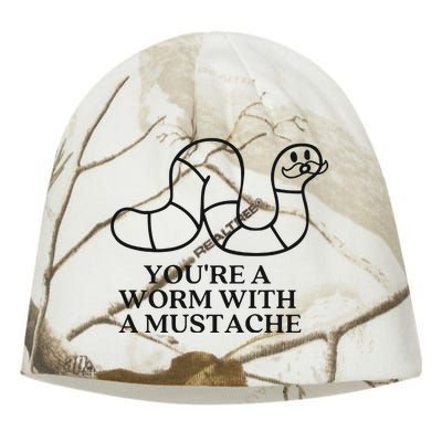 Oure A Worm With A Mustache Anderpump Rules Kati - Camo Knit Beanie