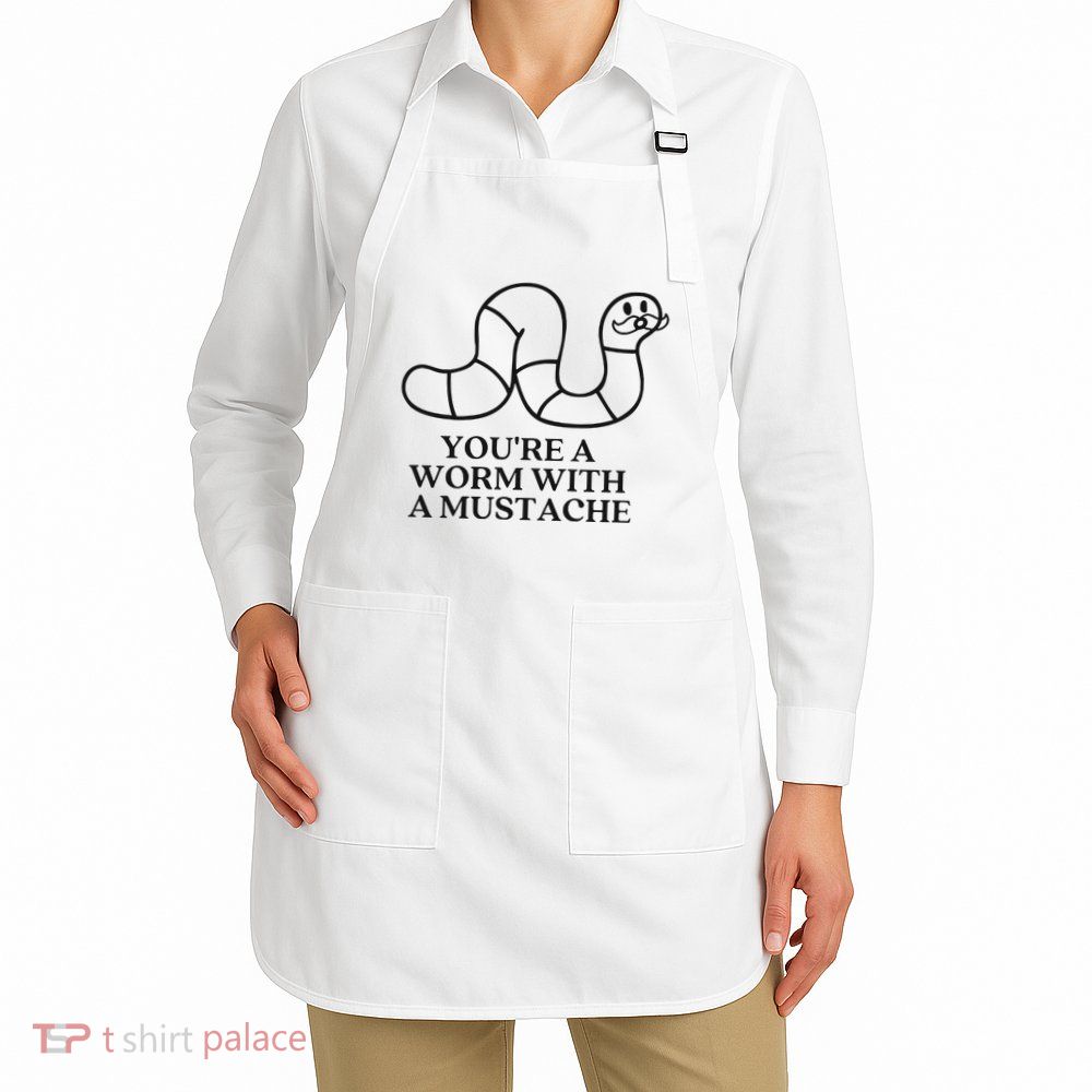 Oure A Worm With A Mustache Anderpump Rules Apron