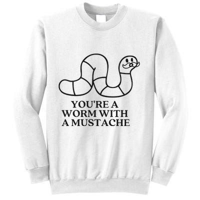 Oure A Worm With A Mustache Anderpump Rules Sweatshirt