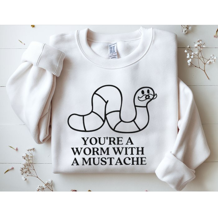 Oure A Worm With A Mustache Anderpump Rules Sweatshirt