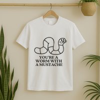 Oure A Worm With A Mustache Anderpump Rules T-Shirt